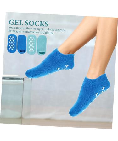 MAGICLULU 2 Pairs Gel Socks Soft Vegetable Gel Miss Commodity - Buy Online on SooperMarket.com