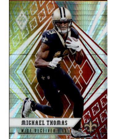 2020 Panini Phoenix Fire Burst #12 Michael Thomas New Orleans Saints Football Card