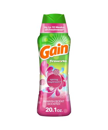 Gain Fireworks Laundry Scent Booster Beads for Washer, Spring Daydream, 20.1 fl oz, HE Compatible