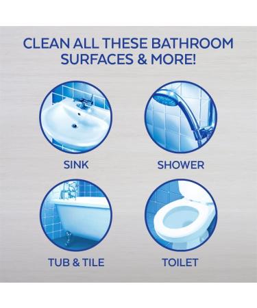 Lysol Power Bathroom Cleaner Spray 132oz - Pack of 6 (22oz each) - Buy Online on SooperMarket.com