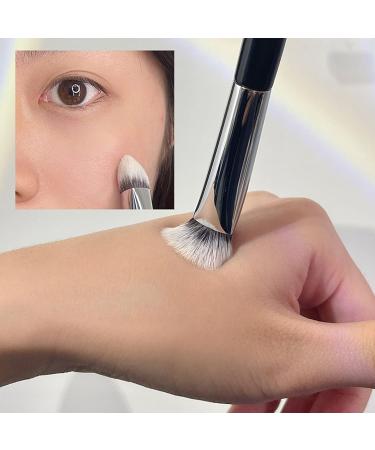 Soft Hair Triangular Head Concealer Brush Professional Highlighter Makeup Brush for Women Portable Design Multiple Use - Buy Online on SooperMarket.com