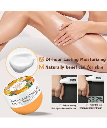 265G Trendyfave Shea Butter Vitamin C Moisture Body Cream Large Capacity Body Creams For Women & Men Body Cream Moisturiser For Dry Skin Skin Barrier Repair Moisturiser - Buy Online on SooperMarket.com