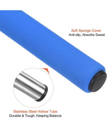 Stainless Steel Sponge Track Baton for Athletics Game - Blue - Buy Online on SooperMarket.com