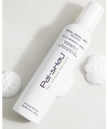 Pai-Shau Royal Abundance Mousse - Volumizing Hair Mousse for All Hair Types | Nourishing Long-Lasting Hold & Shine - 8 fl. oz - Buy Online on SooperMarket.com