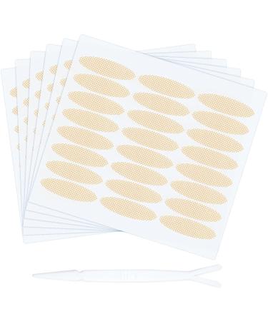 Invisible Double Sided Eyelid Tape Lift Strips - 288pcs | Self-Adhesive Fiber Eye Tapes for Hooded & Uneven Mono-Eyelids | Natural Eye Lift Stickers with Fork Rods - Buy Online on SooperMarket.com