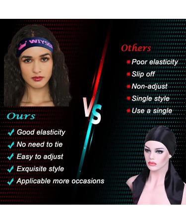 Wig Elastic Bands - 2PCS Lace Melting Bands for Edges, Flag Color - Buy Online on SooperMarket.com