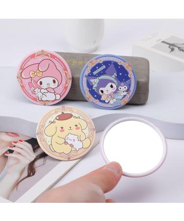 Kitty Cartoon Mirror - Cute Mini Pocket Travel Makeup Mirror for Girls and Women - Buy Online on SooperMarket.com