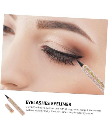 CANIGHT 1pc Eyeliner Eyelash Glue Liner Pen Liquid Liner Cosmetic Pencil Adhesive Pen for Eyelashes Plastic - Buy Online on SooperMarket.com