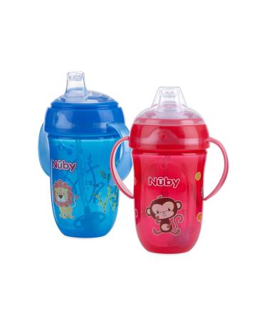 Nuby 360 2 Handle Comfort Cup Boy 9oz - Blue | 1 Count | Colors May Vary - Shop Now! - Buy Online on SooperMarket.com