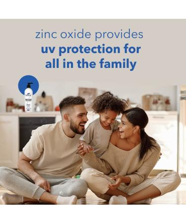 Moisturizer for Sensitive Skin 16oz | Non-Comedogenic Zinc Oxide Lotion | Paraben-Free Hypoallergenic & Fragrance-Free | Sun Protection for Oily & Combination Skin | Vegan Argan Oil Gluten-Free - Buy Online on SooperMarket.com