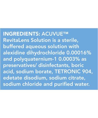 ACUVUE RevitaLens Multi-Purpose Disinfecting Solution 10 oz - Pack of 3 - Buy Online on SooperMarket.com