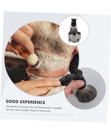 2 Sets Beard Brush Set | Professional Shaving Brush Tool for Men | Portable Beard Care Supplies - Buy Online on SooperMarket.com