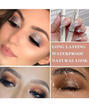 3Pcs Colorful Glitter Eyeshadow Stick Set Eye Shadow Sticks Makeup Sets Easy to Apply Shimmer Cream Eyeshadow Pencil Set - Buy Online on SooperMarket.com