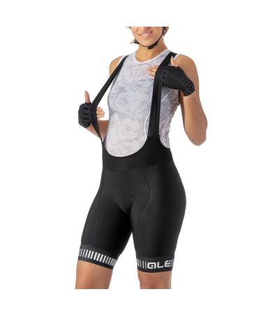 Al Cycling Women's Prr Strada Bib Shorts 3XL Black / White