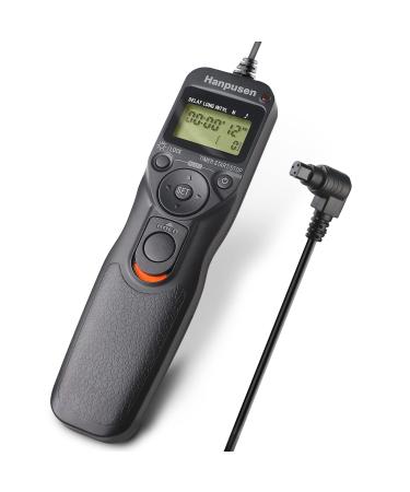 HANPUSEN Timer Remote Shutter Release Intervalometer for Canon EOS R5, 10D, EOS 6D Mark II, 1D X Mark III, 1D X Mark II, 1D X, 1D C, 1DS Mark III, 1DS Mark II, 1Ds, 1D Mark IV C8 for Canon