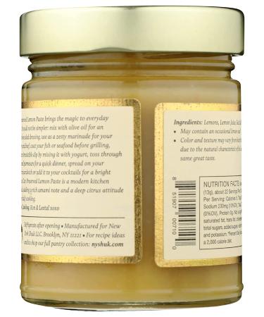 New York Shuk Preserved Lemon Paste - 10oz | Gourmet Flavor for Cooking - Buy Online on SooperMarket.com