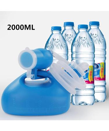 Leakproof Urinal Unisex Urinal Pee Bottle Urinals for Men 2000ml Urine Bottle for Men Male Portable Pee Bottle Spill - Buy Online on SooperMarket.com