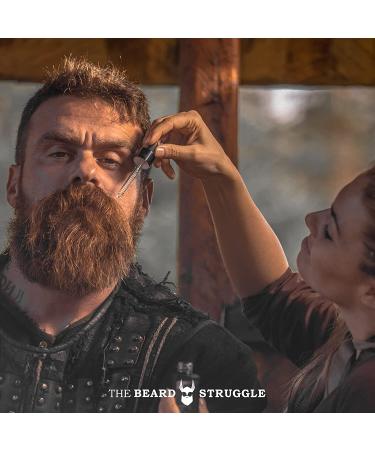 Valhalla's Gates Day Liquid Tonic Beard Oil - Gold Collection for Men - 30ml - Moisturize, Soften, Reduce Itch, Promote Beard Growth - Buy Online on SooperMarket.com
