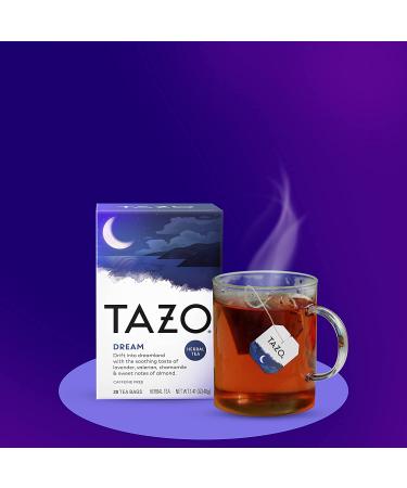 Tazo Dream Herbal Tea - 20 Tea Bags (1.41 oz) | Soothing & Relaxing Blend - Buy Online on SooperMarket.com