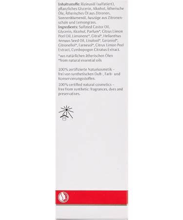 Dr. Hauschka Lemon Lemongrass Bath Oil - Refreshing 100 ml Unisex Bath Product | International Shipping - Buy Online on SooperMarket.com
