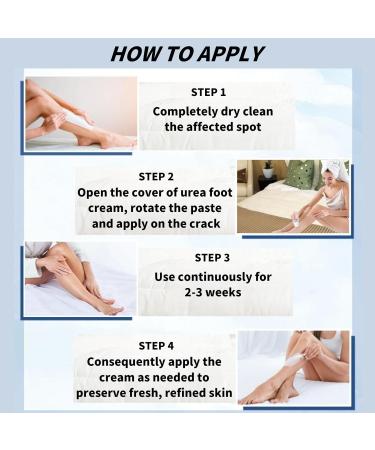 Urea Foot Cream Cracked Heel Balm Urea 40% Cream Cracked Heel Repair Cream Feet Skin Remover Callus Remover Foot Cream for Dry Skin Moisturizing Crack Cream Foot Care - Buy Online on SooperMarket.com
