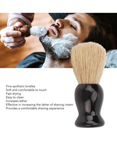 Premium Black Shaving Brush for Men | Multipurpose Razor & Beard Brush | Perfect for Home & Travel - Buy Online on SooperMarket.com