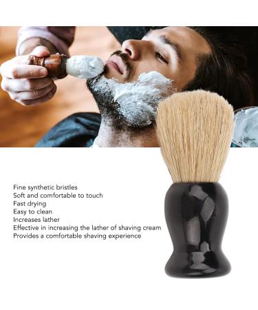 Premium Beard Brush - Light Foaming Synthetic Shaving Brush for Men | Perfect for Home Salon & Travel - Buy Online on SooperMarket.com