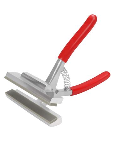 Kurtzy Canvas Stretching Pliers - 19.2 x 12.01cm / 7.55 x 4.72 inches - Wide Metal Alloy Artist Tool with Padded Spring Return Handles for Stretcher Bars and Framing Art
