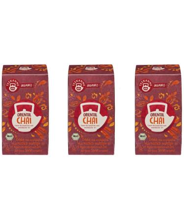 Teekanne Organic Oriental Chai - Pack of 6 (20 Pieces) | Premium Herbal Tea for International Shipping - Buy Online on SooperMarket.com