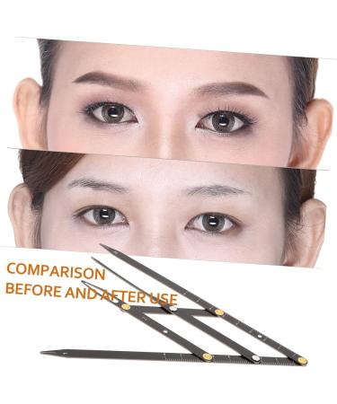 KALLORY 7 Pcs Second Generation Scale Make up Kit Microblading Caliper Eyebrow Rulers Bagged Measuring Tool - Buy Online on SooperMarket.com