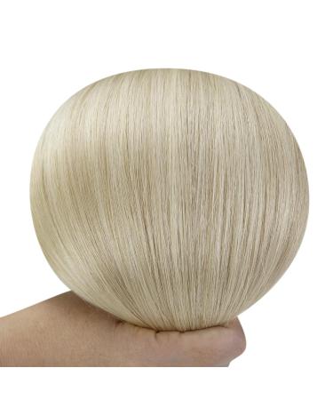 Youngsee Clip In Extensions - Real Hair Blond Ombre 30cm Dark Ash Blonde & Platinum Highlights - 80g Remy Hair - 7Pcs #18/60a/60 - Buy Online on SooperMarket.com