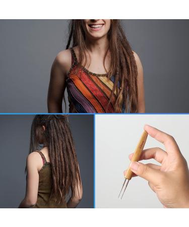 6PCS Durable 0.75mm Dreadlock Crochet Needle Set | Interlocking Tool for Maintaining Real Dread Locs - Buy Online on SooperMarket.com