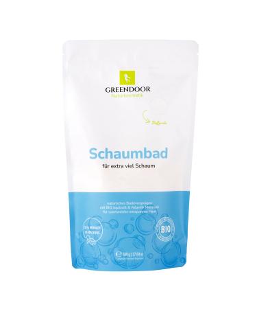 Greenendoor natural organic bubble bath 500g powder concentrate for velvet soft relaxed skin gentle fragrance for women men children with organic jojoba oil sea salt natural cosmetics extra mild