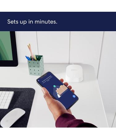 Amazon eero 6+ Mesh Wi-Fi System - Fast Gigabit Speeds - Connect 75+ Devices - 4,500 sq. ft. Coverage - 3-Pack 2022 Release - Buy Online on SooperMarket.com