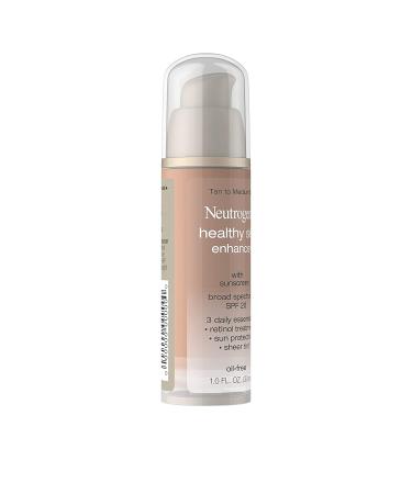 Neutrogena Healthy Skin Enhancer SPF 20 | Tan to Medium | 1 fl. oz - Non-Comedogenic Daily Face Tint with Retinol for Younger Looking Skin - Buy Online on SooperMarket.com