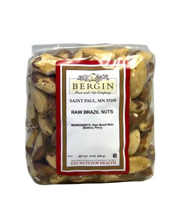 Bergin Fruit and Nut Company Raw Brazil Nuts 16 oz (454 g)