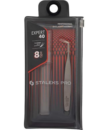 Buy Staleks Precision Tool Tweezers for Eyelash Extensions | Volume Technique Expert 40/88 Type 8 - International Shipping Available - Buy Online on SooperMarket.com