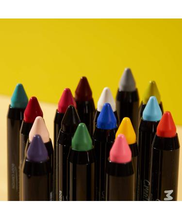 Moon Creations Dark Blue Face Color Code 3.2g - Sweatproof Water-Resistant Animal-Tested Free for Costumes Festivals & Halloween for All Ages - Buy Online on SooperMarket.com