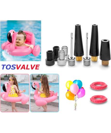 Presta Valve Adapter Air Compressor - Pump Adapter for Presta to Schrader Valve | Inflator Needle for Bike Tires and Sports Balls - Buy Online on SooperMarket.com