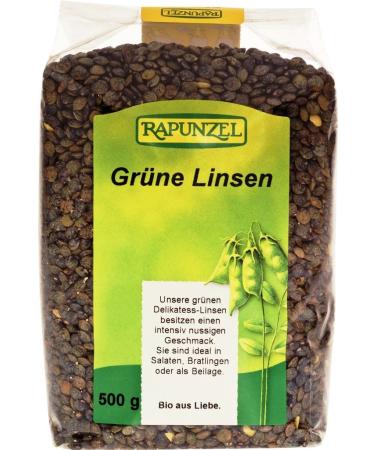 Rapunzel Green Lentils (500 g) - Organic 500 g (1 pack)