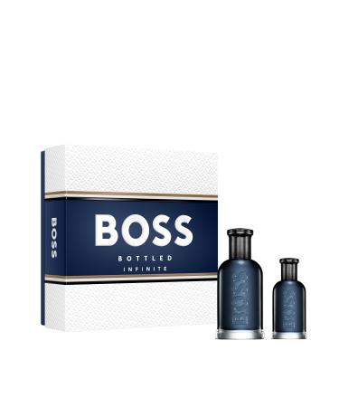 Hugo Boss Men's 2-Pc. BOSS Bottled Infinite Eau de Parfum Gift Set 2 piece set (3.3 fl oz. + 1 fl oz.)