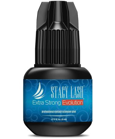 Stacy Lash Extra Strong Evolution Eyelash Extension Glue + Gel Remover - 1-2 sec Drying Time - 8 Weeks Retention - Professional Use Only - 15ml - Buy Online on SooperMarket.com