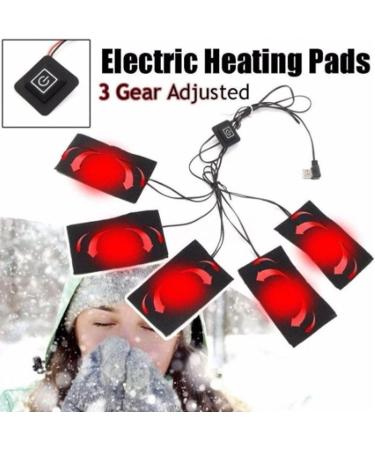 Premium Pilipane Electric Heating Pillows - Adjustable 3 Gears USB Composite Fiber Waterproof for Winter Camping & Hiking - Buy Online on SooperMarket.com