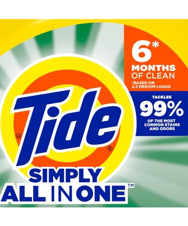 Buy Tide Simply Liquid Laundry Detergent Daybreak Fresh - 168 oz | 128 Loads - International Shipping Available - Buy Online on SooperMarket.com