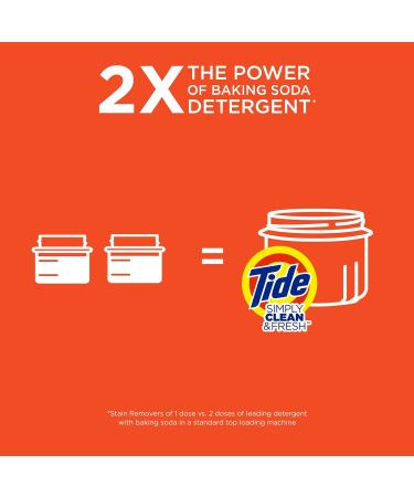Shop Tide Simply Clean & Fresh Liquid Laundry Detergent - Refreshing Breeze 40oz | International Shipping Available - Buy Online on SooperMarket.com