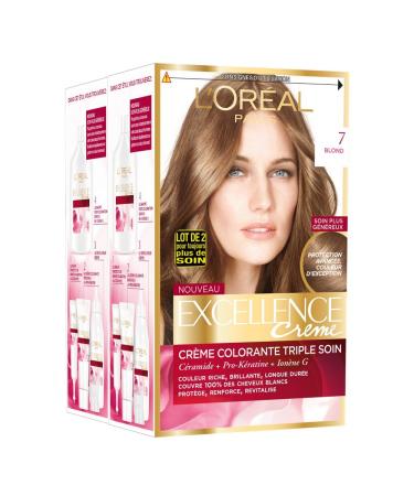 L'Or al Paris - Excellence Cr me - Triple Care Permanent Colour Treatment