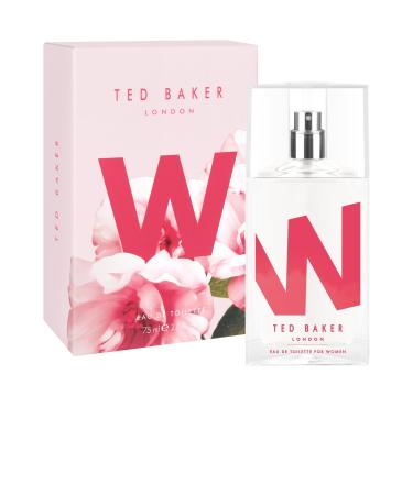 Ted Baker W EDT Gentle and Sophisticated Fragrance Fig Leaf White Peony and African Violet Top Notes with Pink Orchid Cassis and Raspberry Middle Notes 75ml 2.5 Fl Oz (Pack of 1)