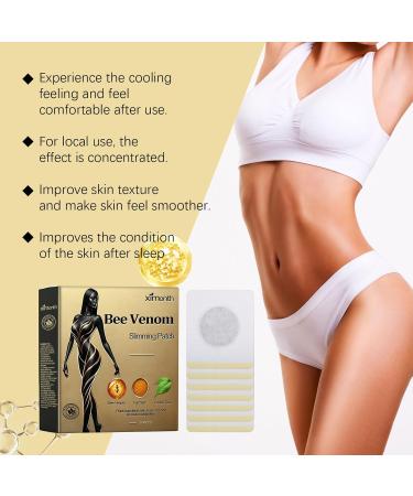 Todahof Bee Venom Slimming Plasters Bee Venom Plasters for Weight Loss Bee Venom Plaster Bee Venom Lymphatic Drainage Slimming Plaster Detox Plaster (5 Boxes) - Buy Online on SooperMarket.com