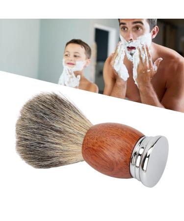 Premium Men's Shaving Brush with Wooden Handle | Soft Hair for Home & Travel - International Shipping - Buy Online on SooperMarket.com