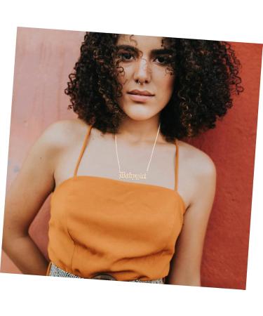 OATIPHO crystal necklaces decoration neck Valentine's day necklace clavicle chain baby girl Fashion gem - Buy Online on SooperMarket.com